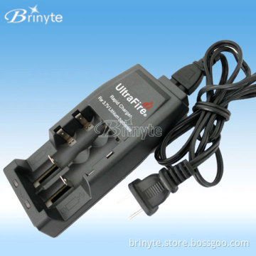 Brinyte Dual Channel EU 18650/14500/17670 Battery Charger